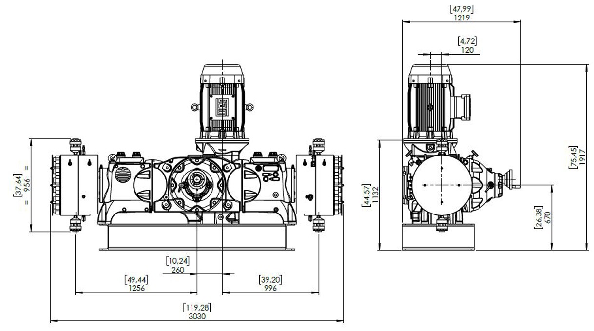 Simplex - MX liquid end - PX FT