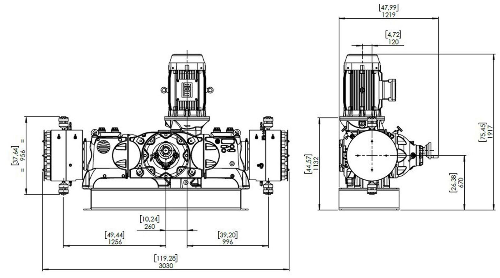 Simplex - MX liquid end - PX FT