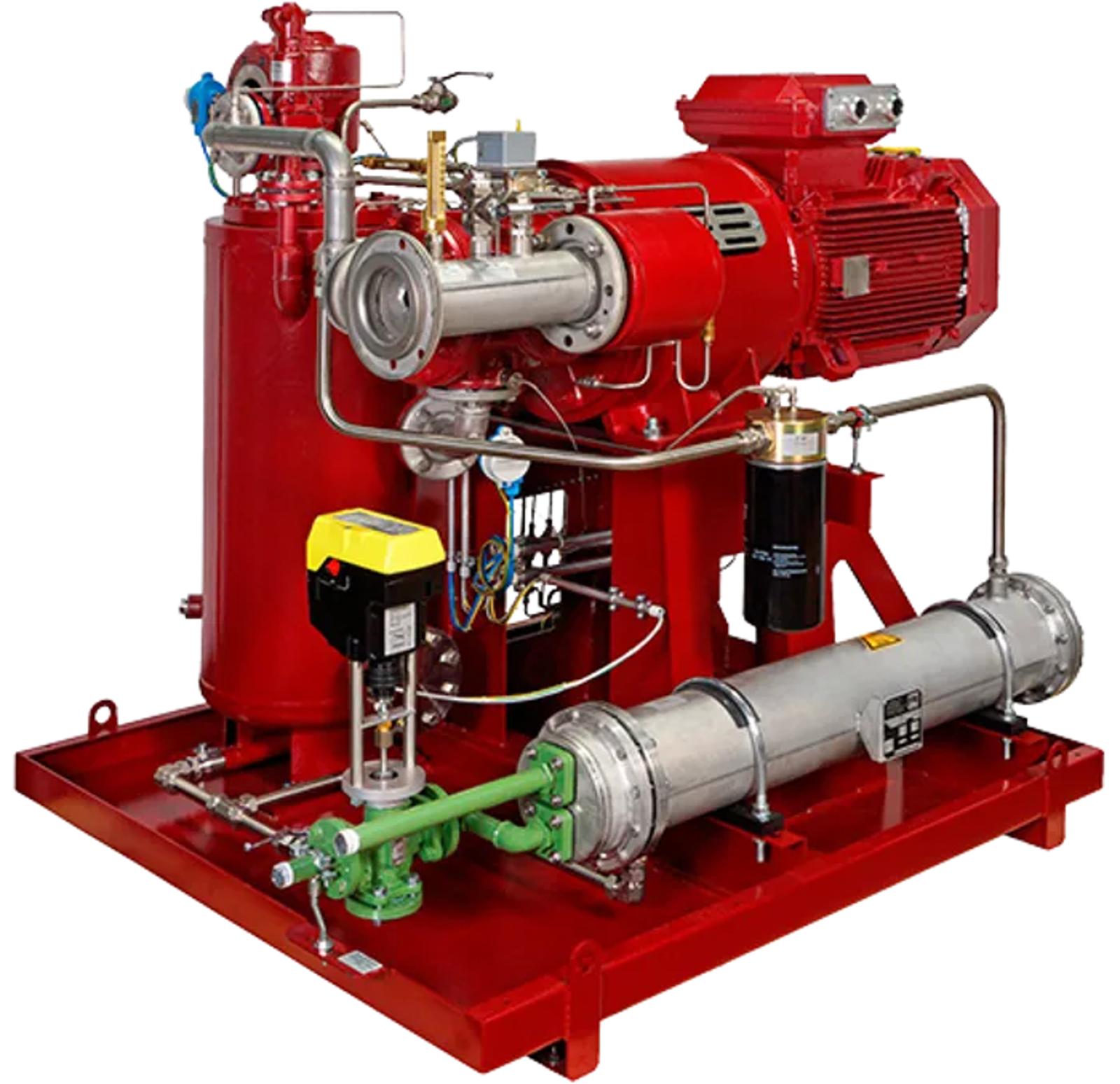 Water-cooled rotary vane compressor ROW 40-460 G