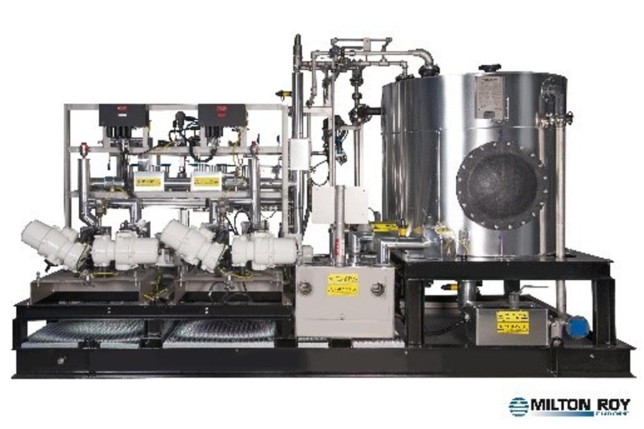 Refinery Injuction System Chemical Injection Pumps in the Oil and Gas Industry | Milton Roy