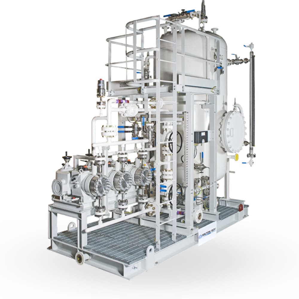 Refinery Injuction System Chemical Injection Packages | Injection Systems | Milton Roy