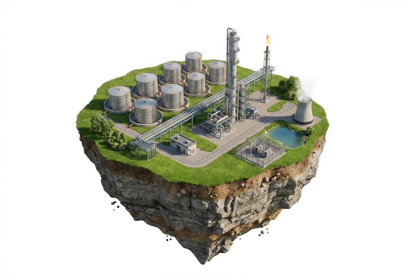 Island showcase block Energy