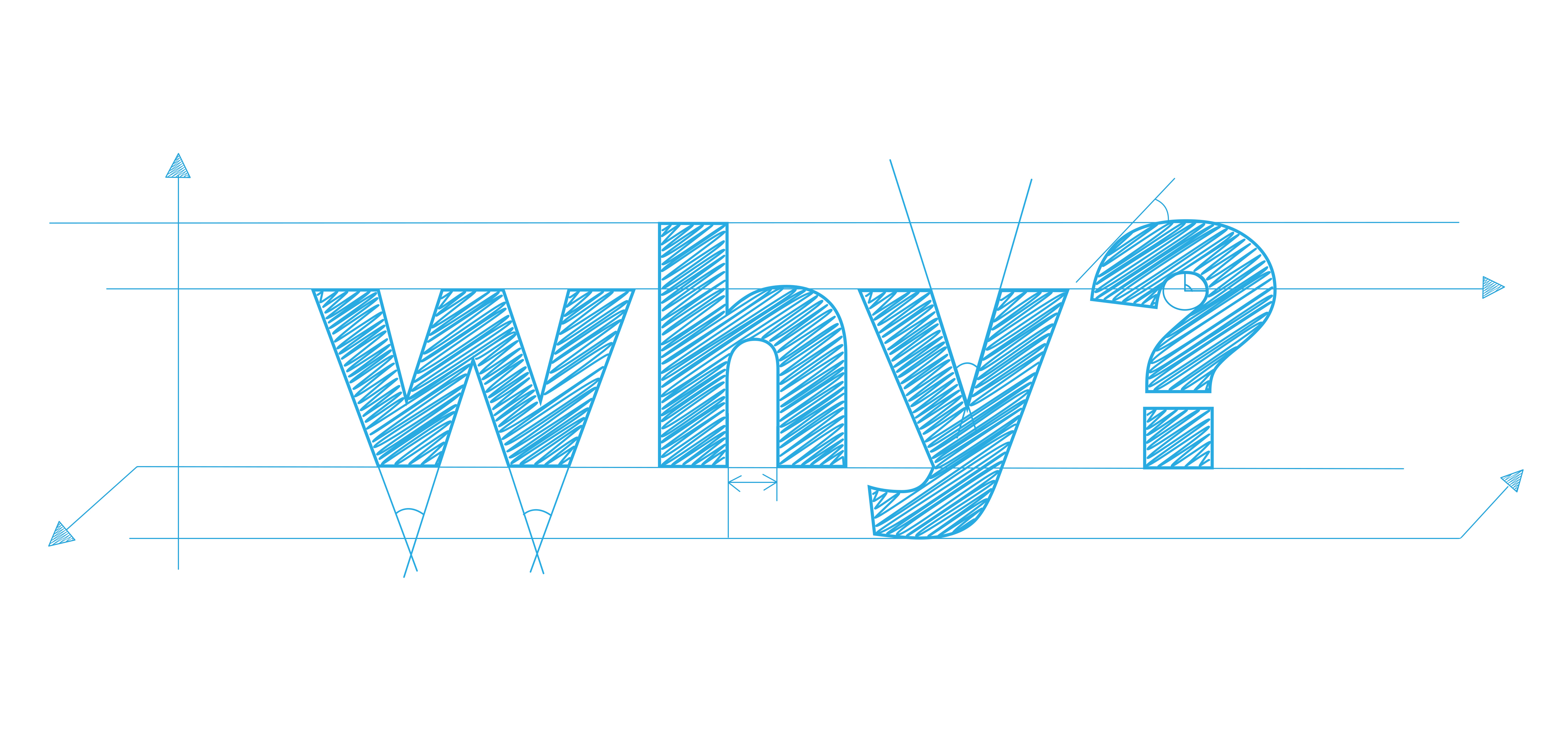 image with a text "why"