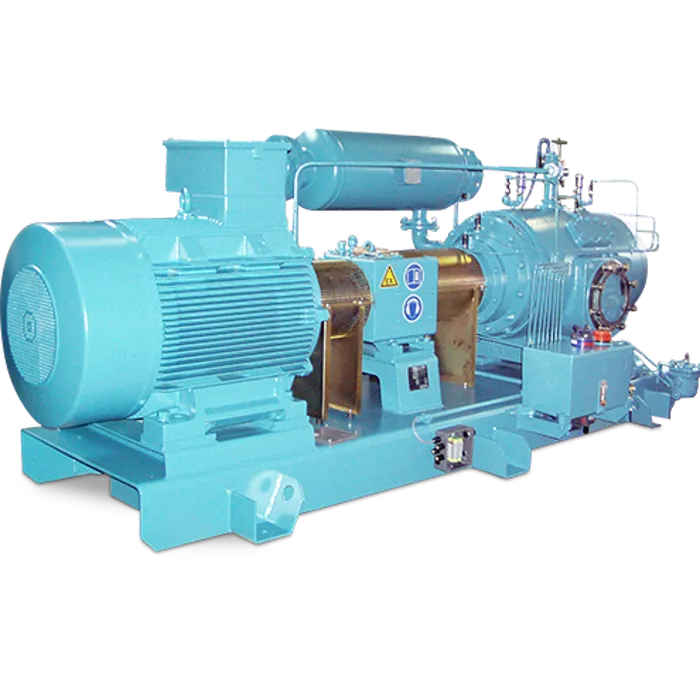 Fresh oil-lubricated rotary vane compressor - RVA 058-610