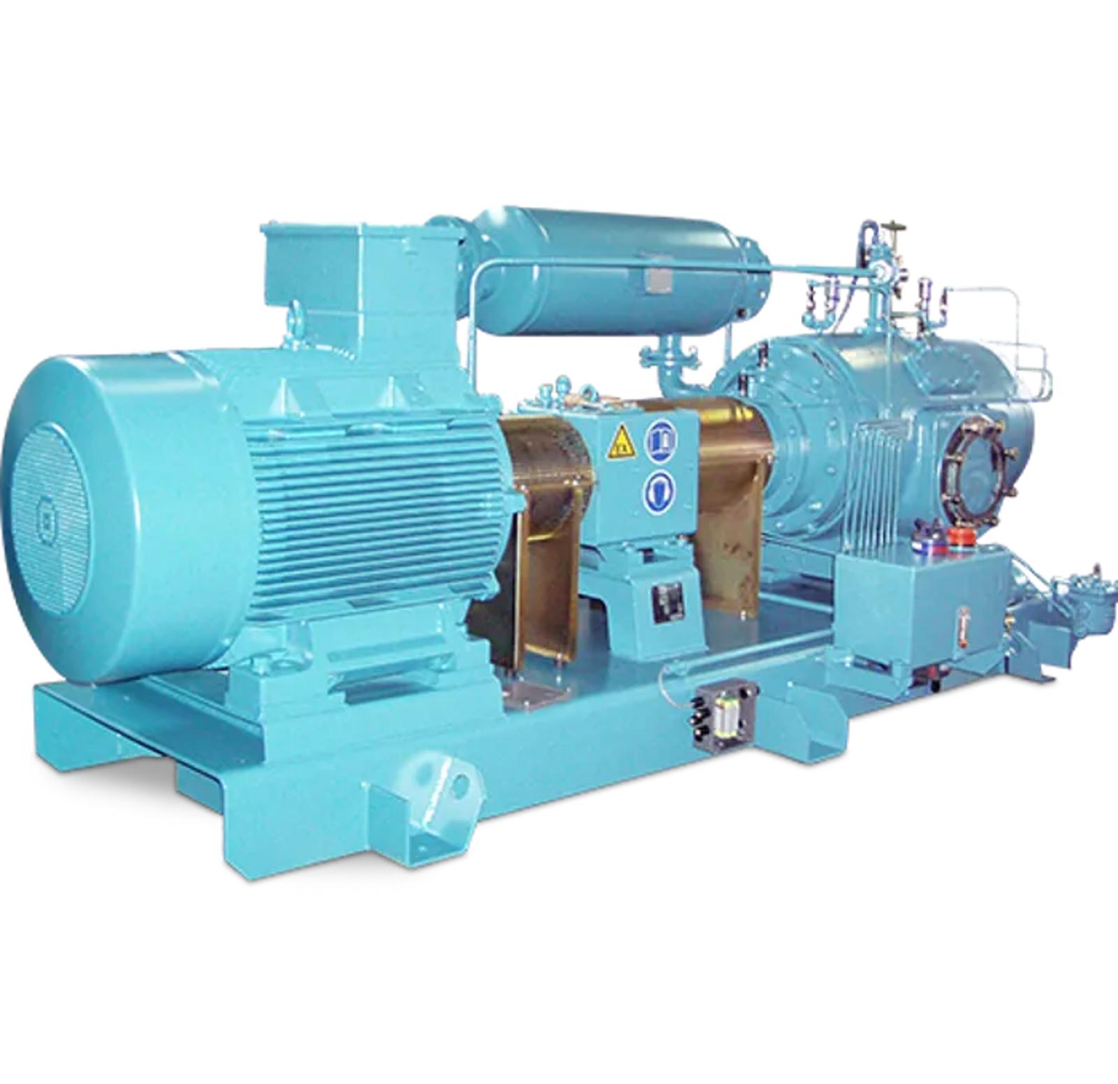 Fresh oil-lubricated rotary vane compressor - RVA 058-610