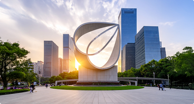 Highstreet logo monument