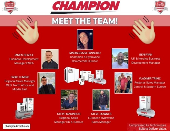 Équipe commerciale Champion Air