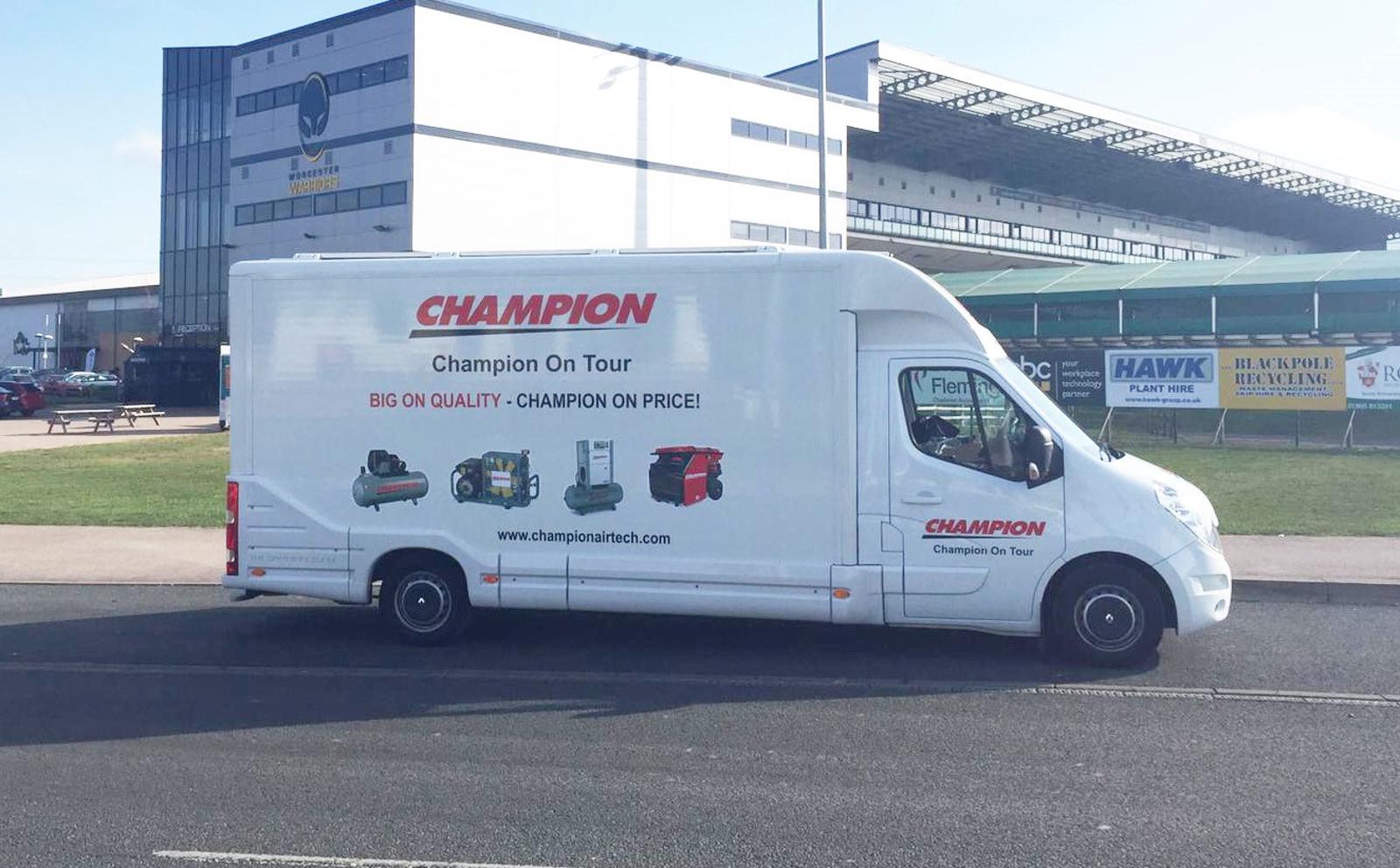Champion Air truck