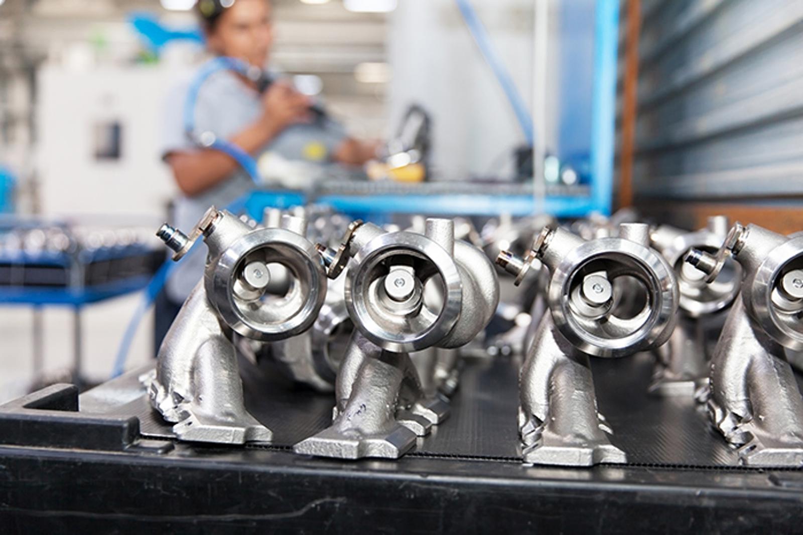 Production of vehicle parts