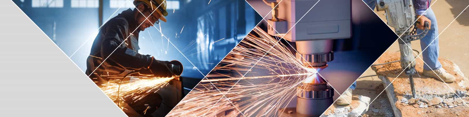 Industries and Applications page header