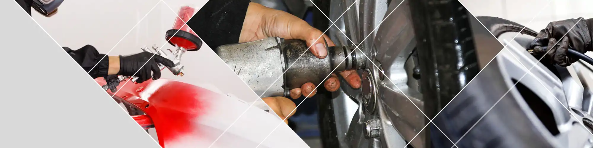 Compressors for garages and workshops