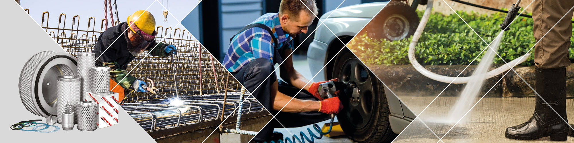 Quality spare parts page header