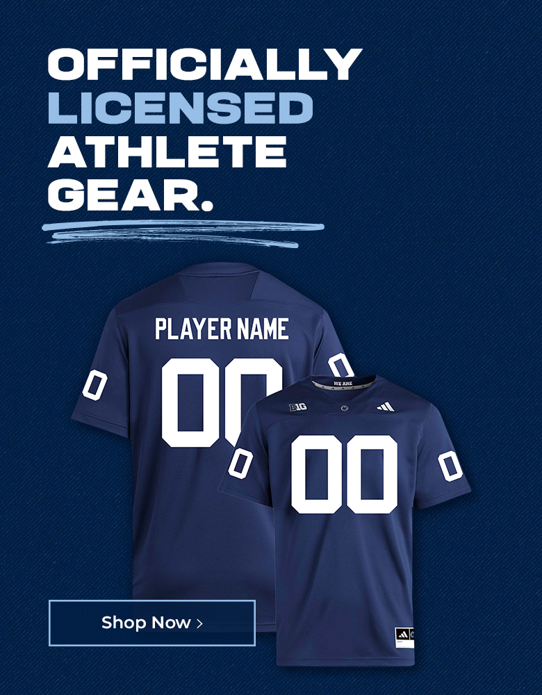 Officially licensed athlete gear.