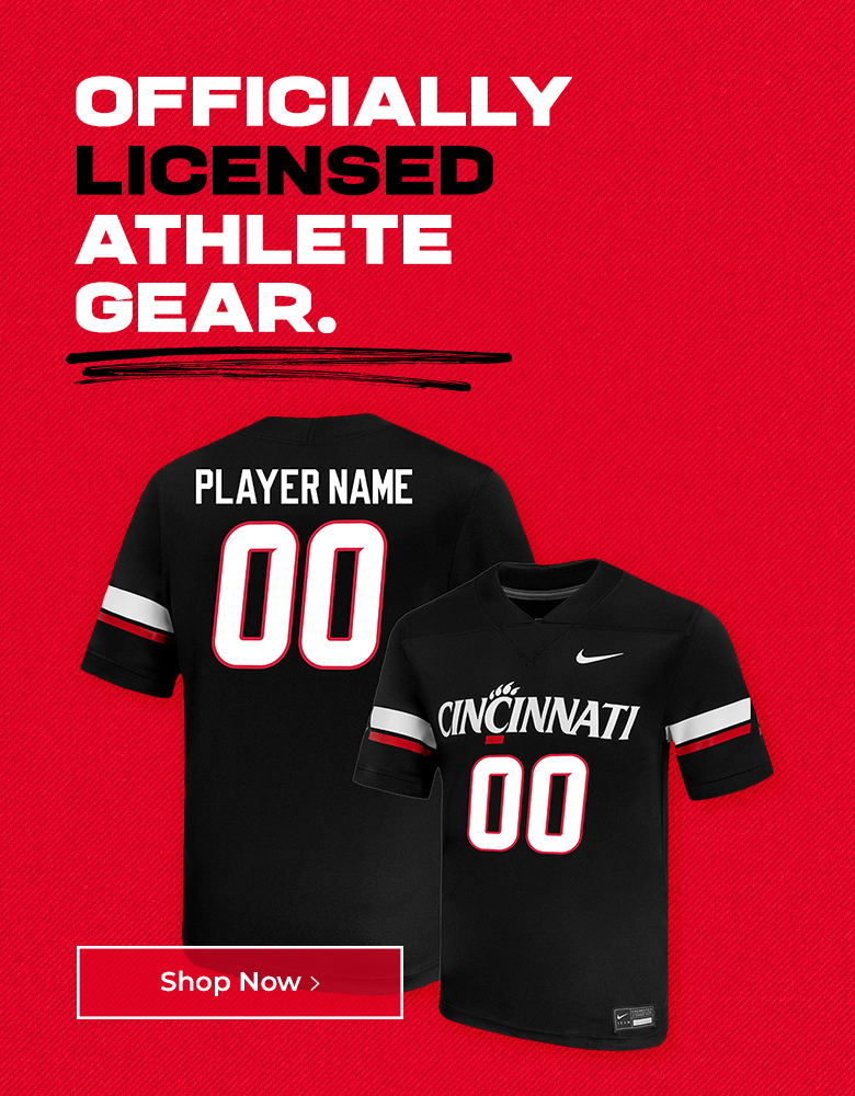 Officially licensed athlete gear.