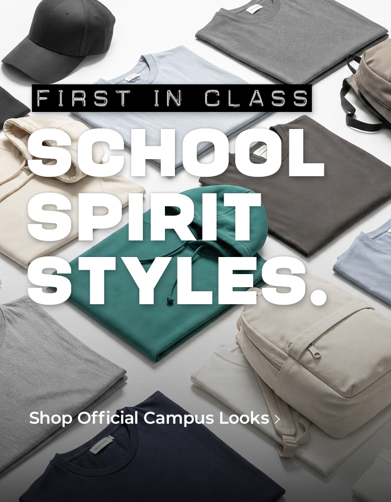 First in class. School spirit styles