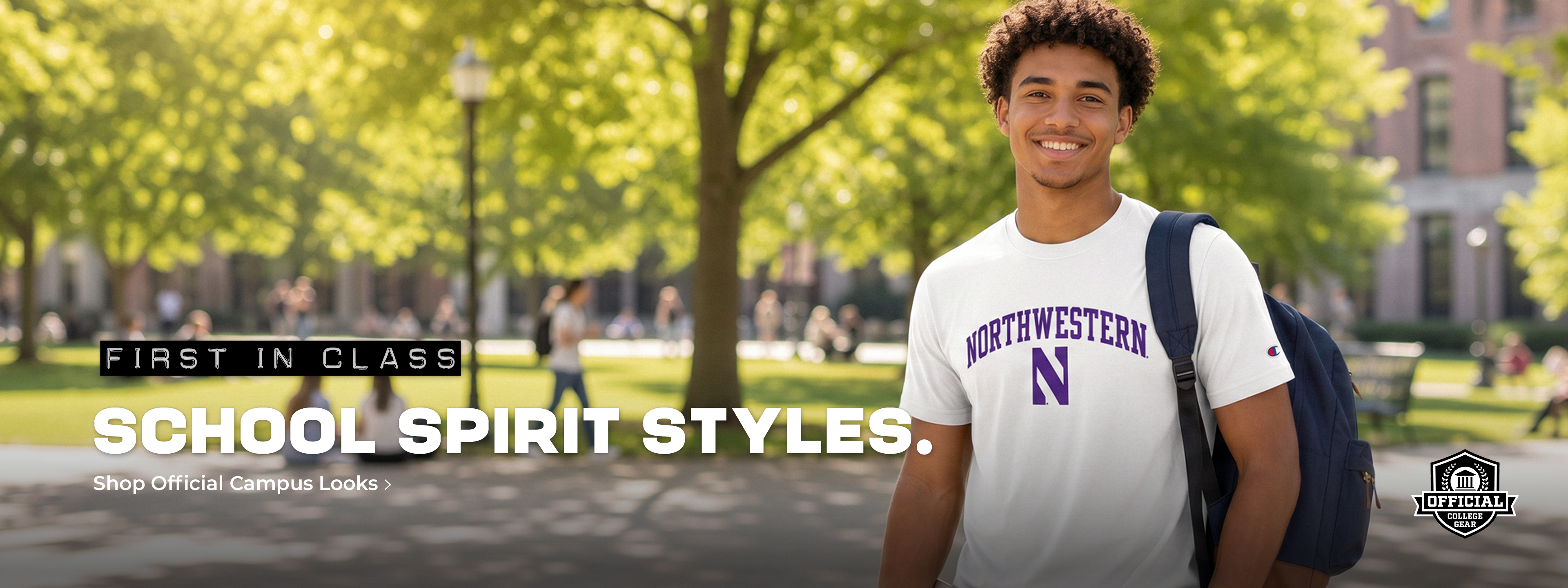 First in class. School spirit styles