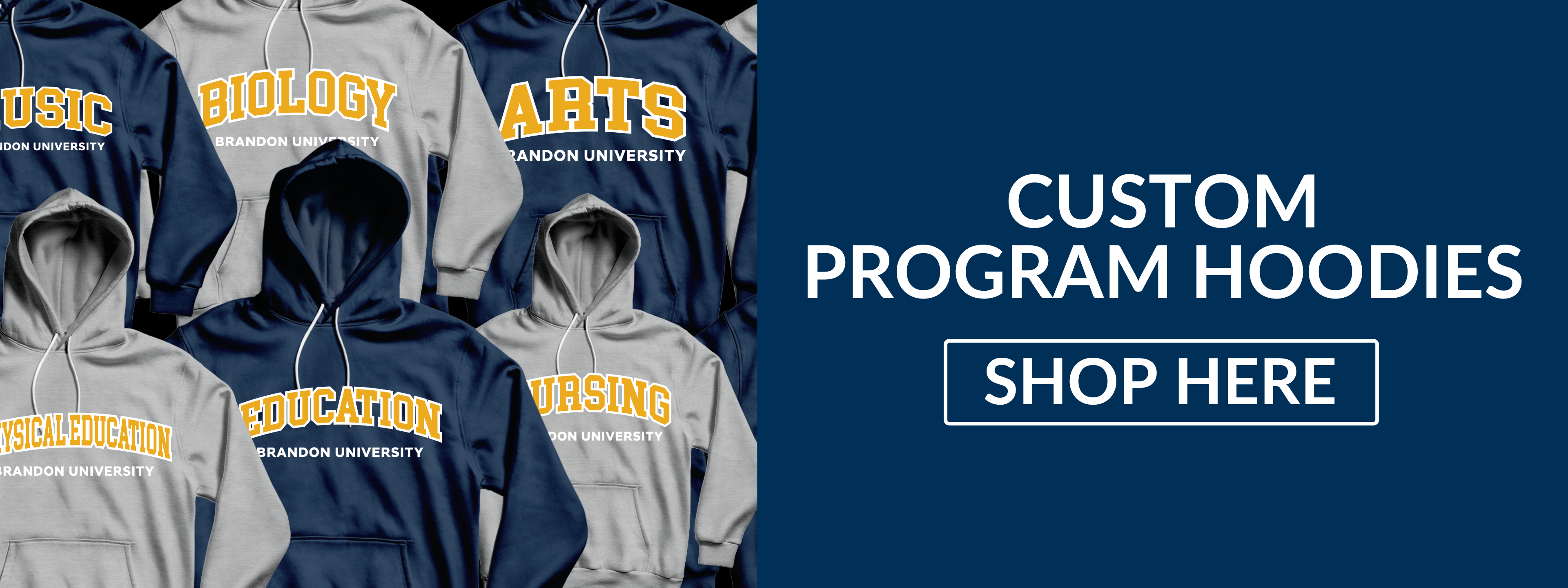 Custom Program Hoodies. Shop Here.