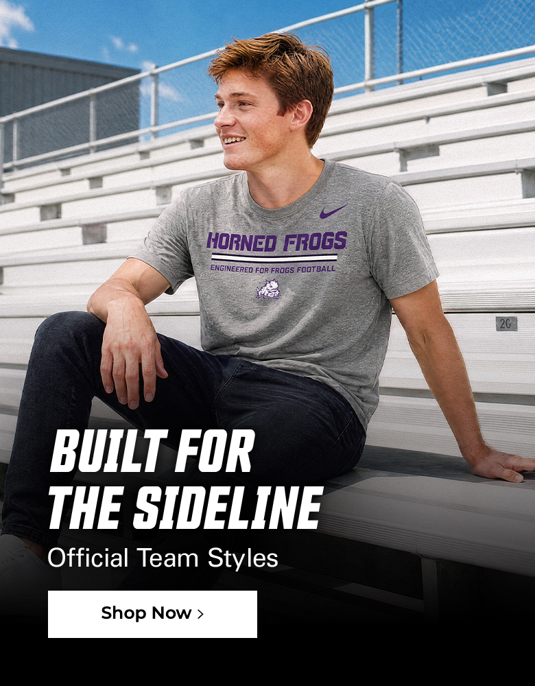 Built for the sideline. Official team styles
