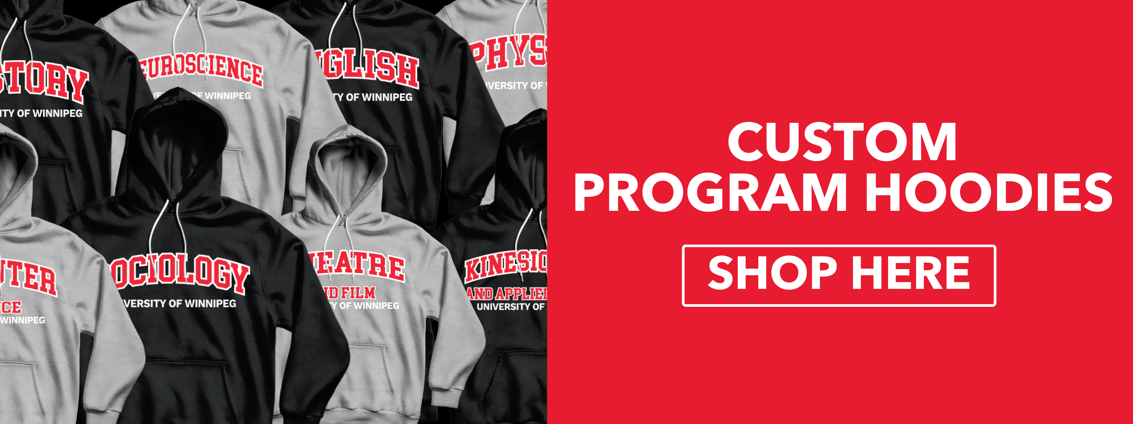 Custom Program Hoodies. Shop Here.