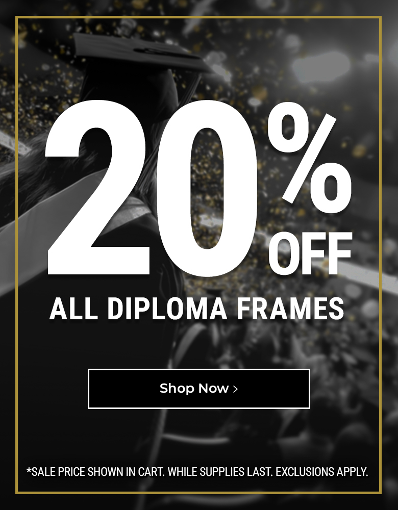 20% off all diploma frames