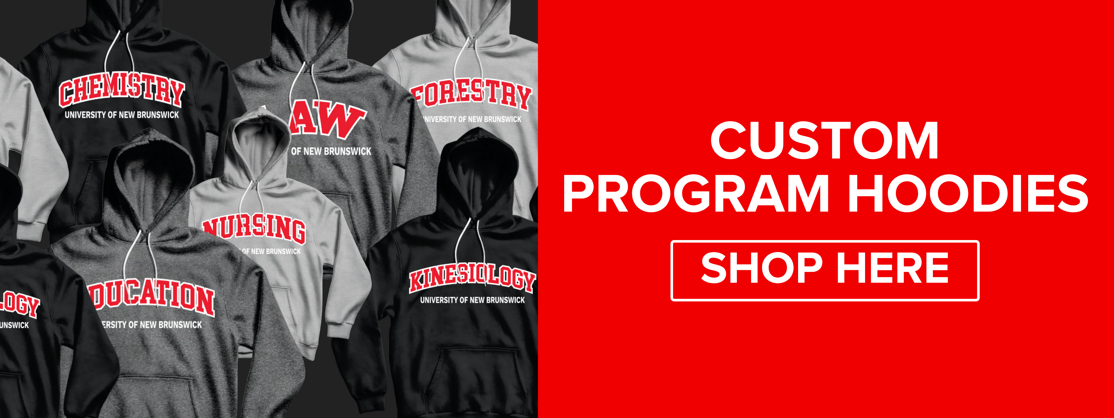 Custom Program Hoodies. Shop Here.