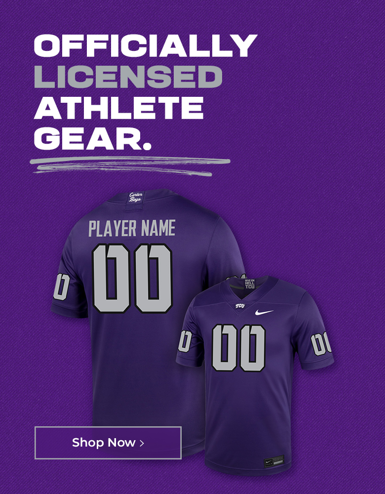 Officially licensed athlete gear.