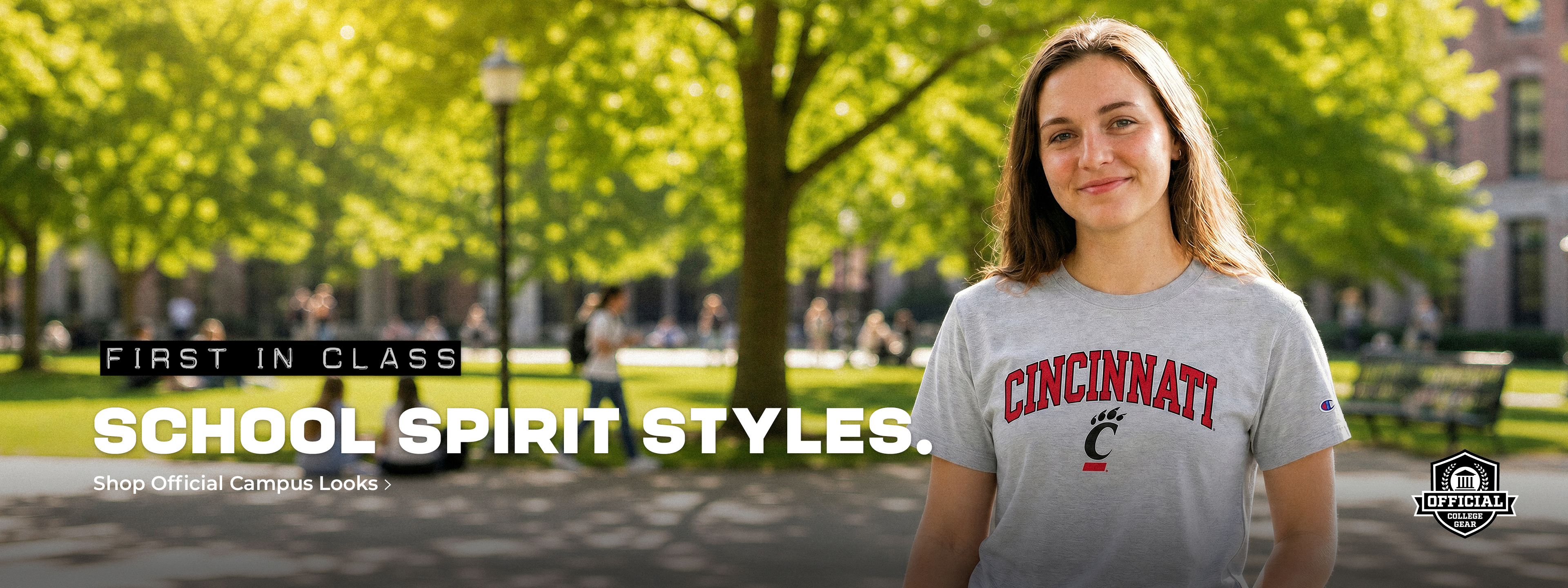First in class. School spirit styles