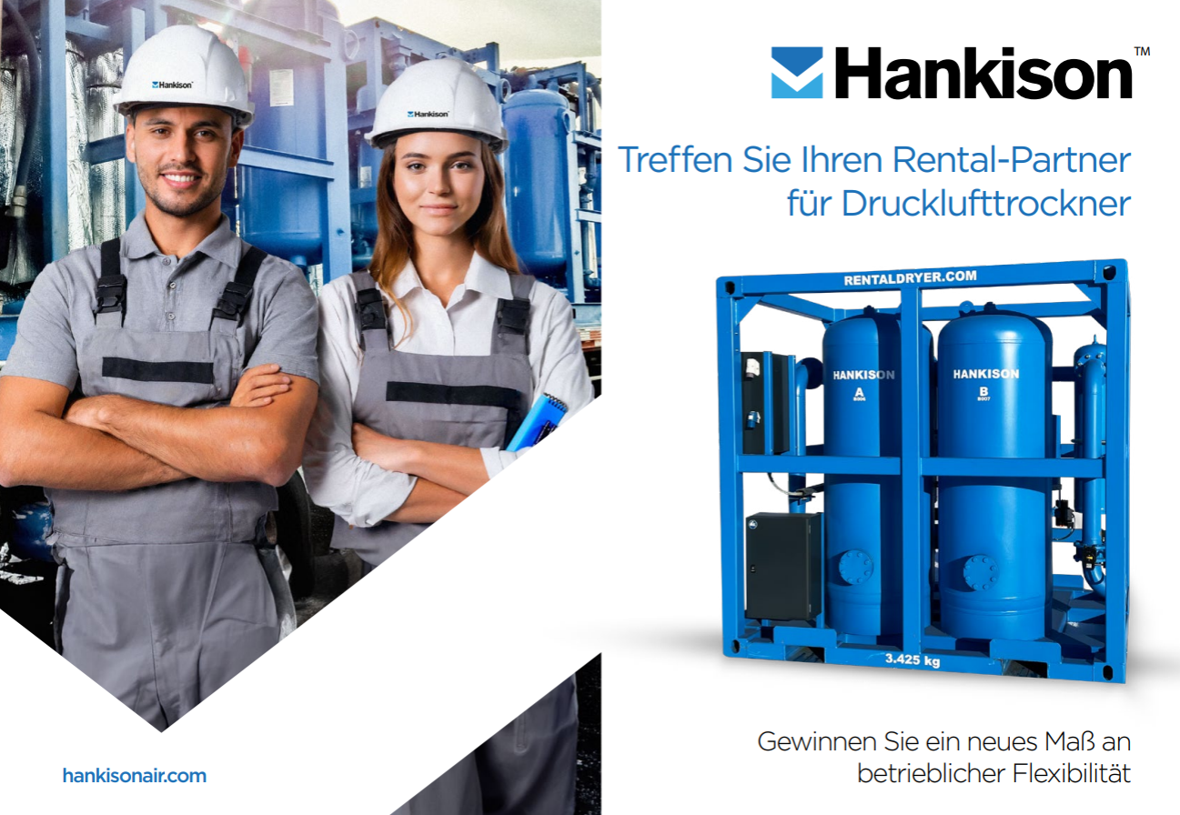 Hankison Compressed Air Dryers Rental Brochure 2025 DE Thumbnail