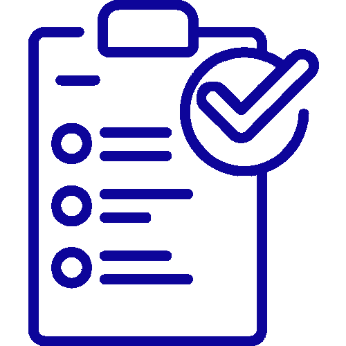Briefing Blue Icon