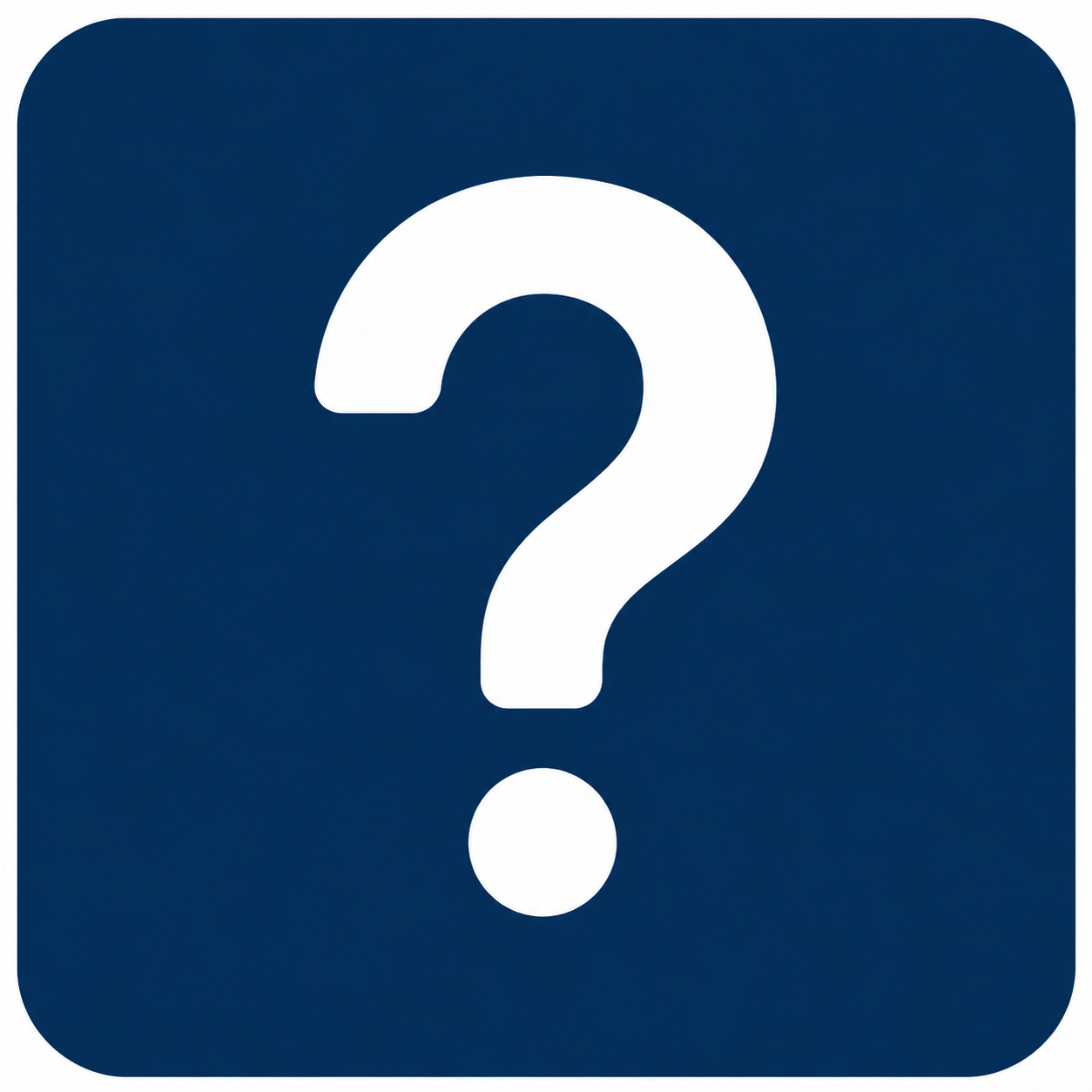 question mark image blue