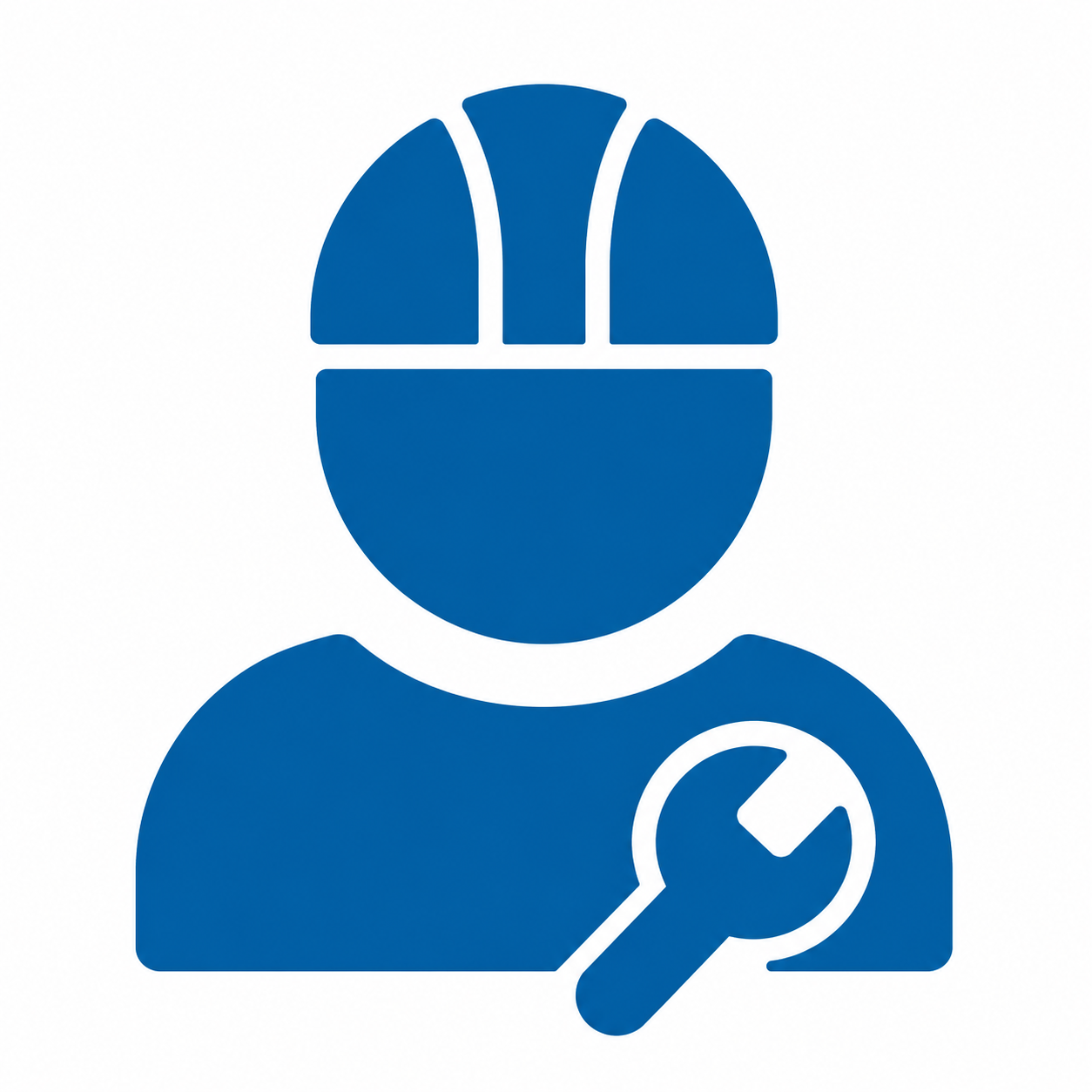 engineer light blue icon