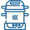 autoclave blue icon
