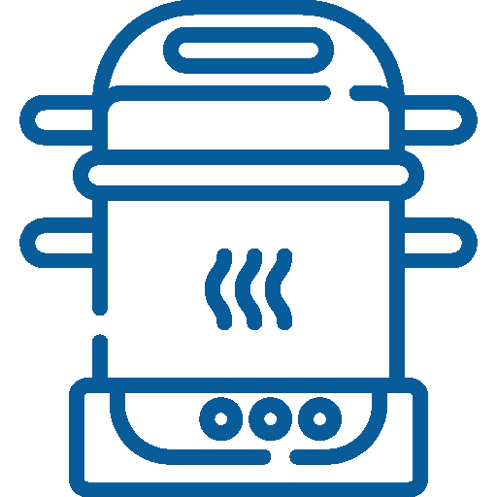 autoclave blue icon