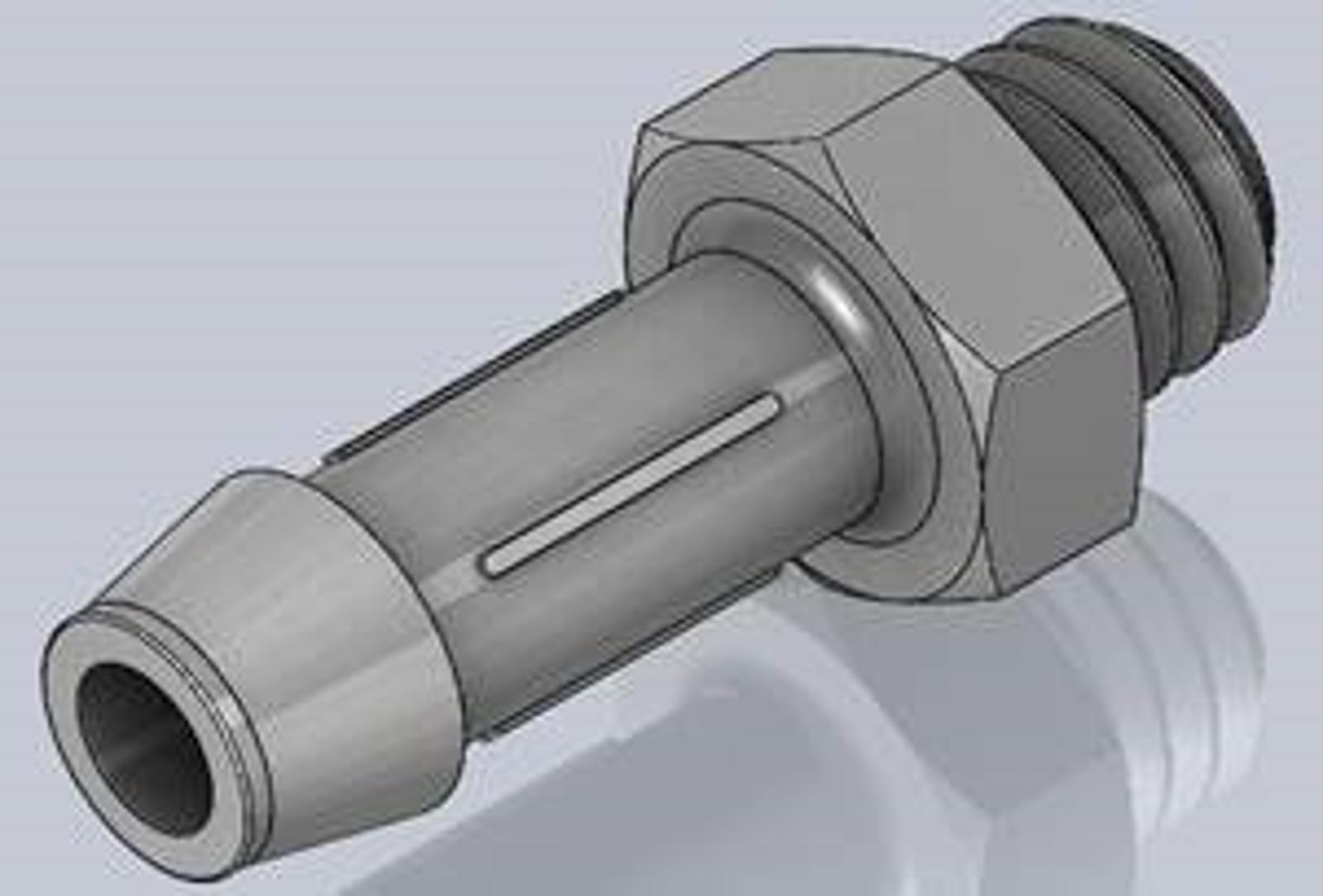 Metal or plastic fitting