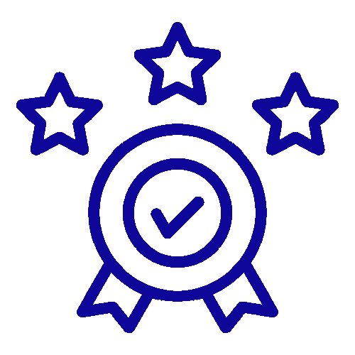 Quality Icon blue