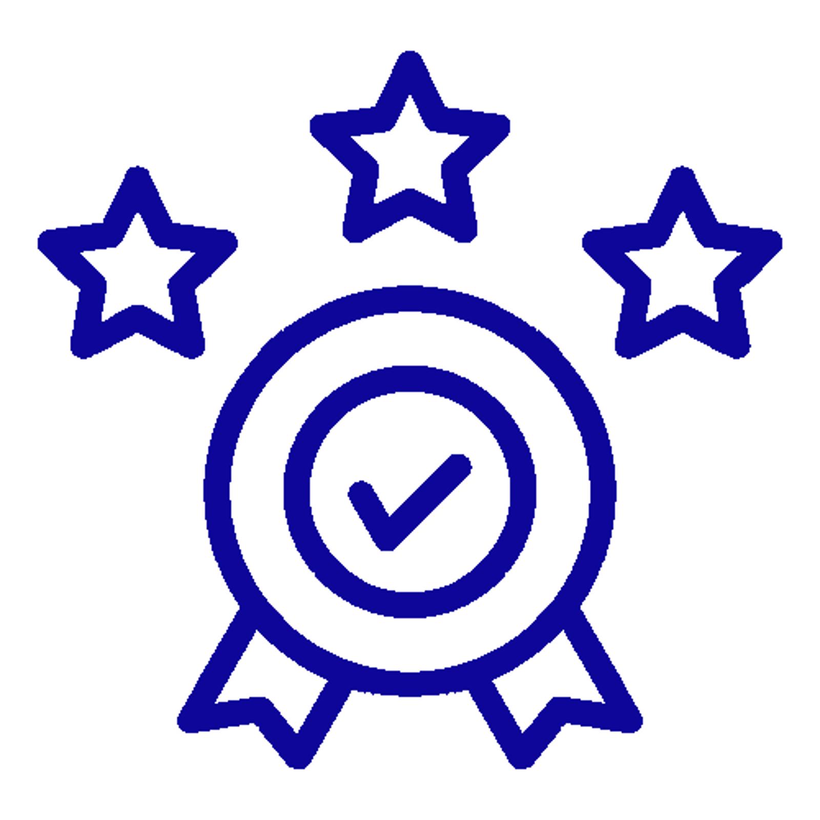 Quality Icon blue