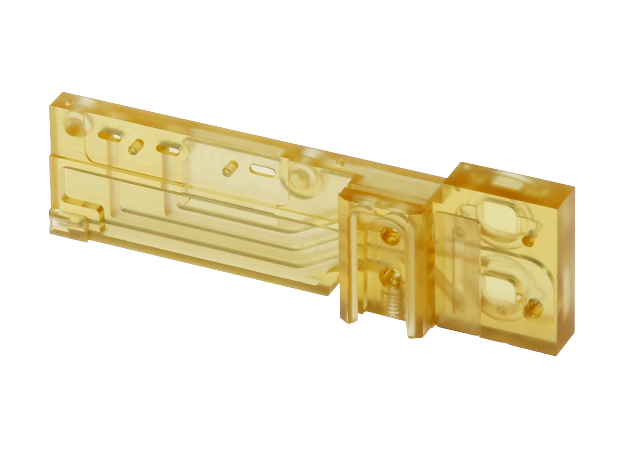yellow plastic element medical