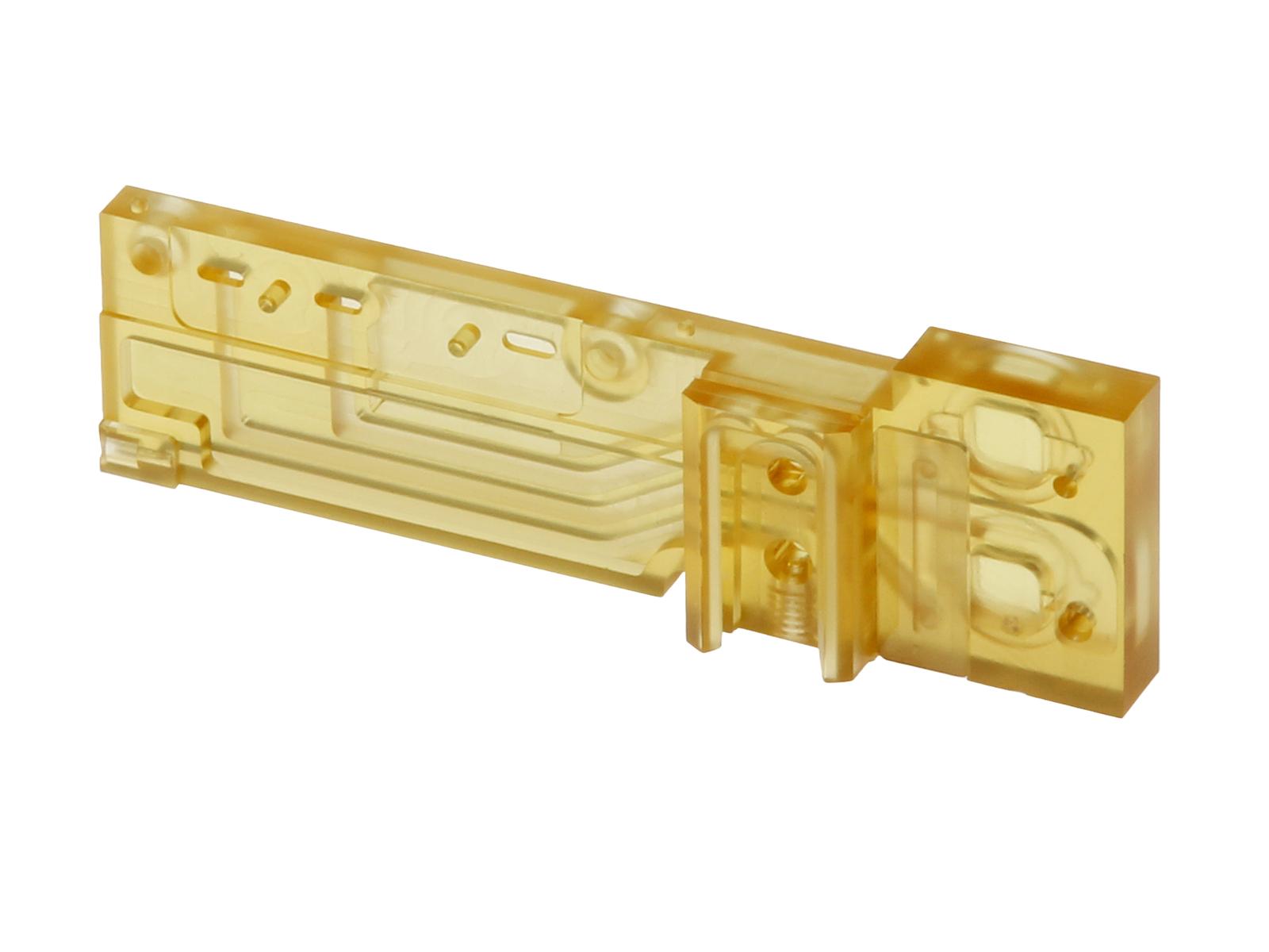 yellow plastic element medical