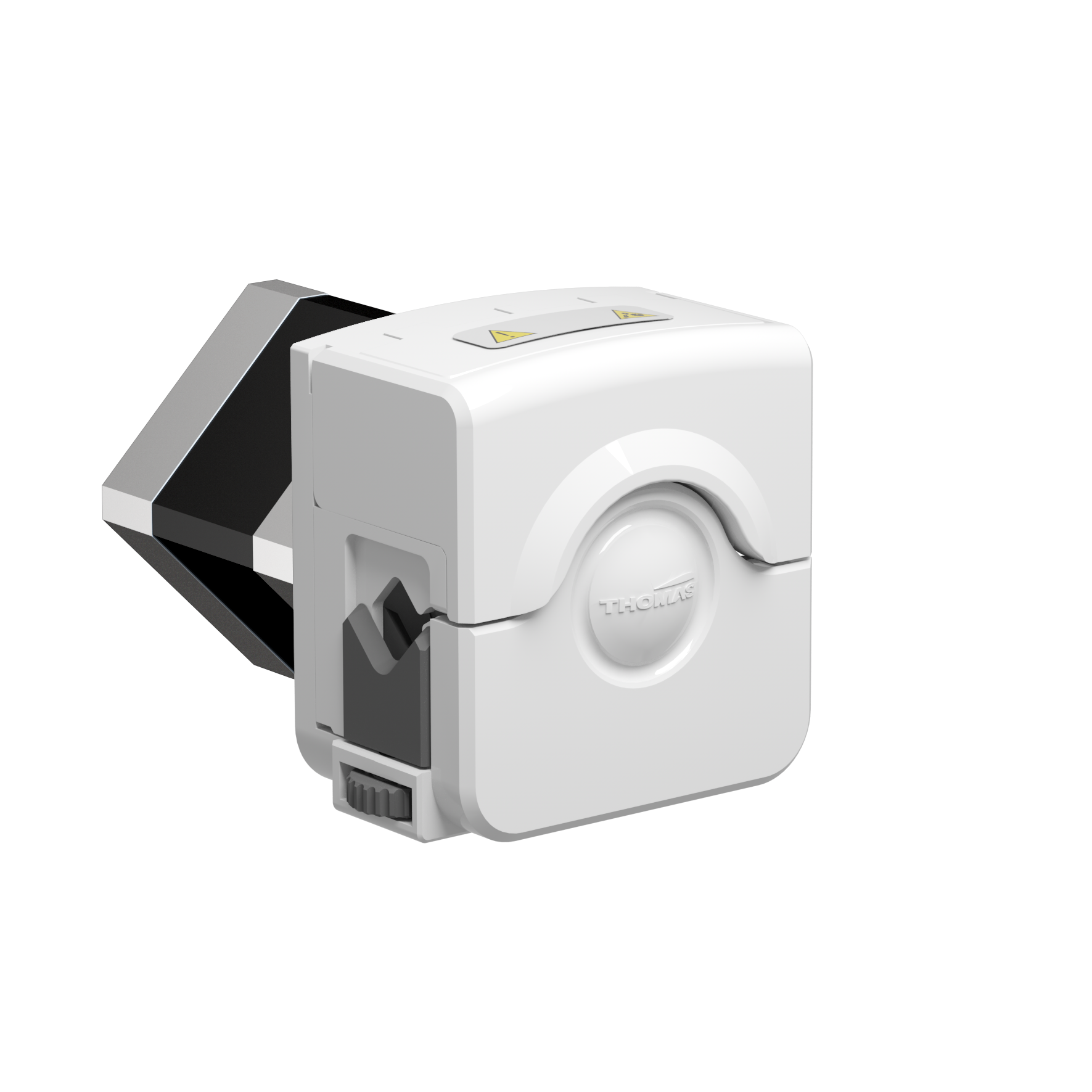 ETL500 Persitaltic pump with a white plastic housing 