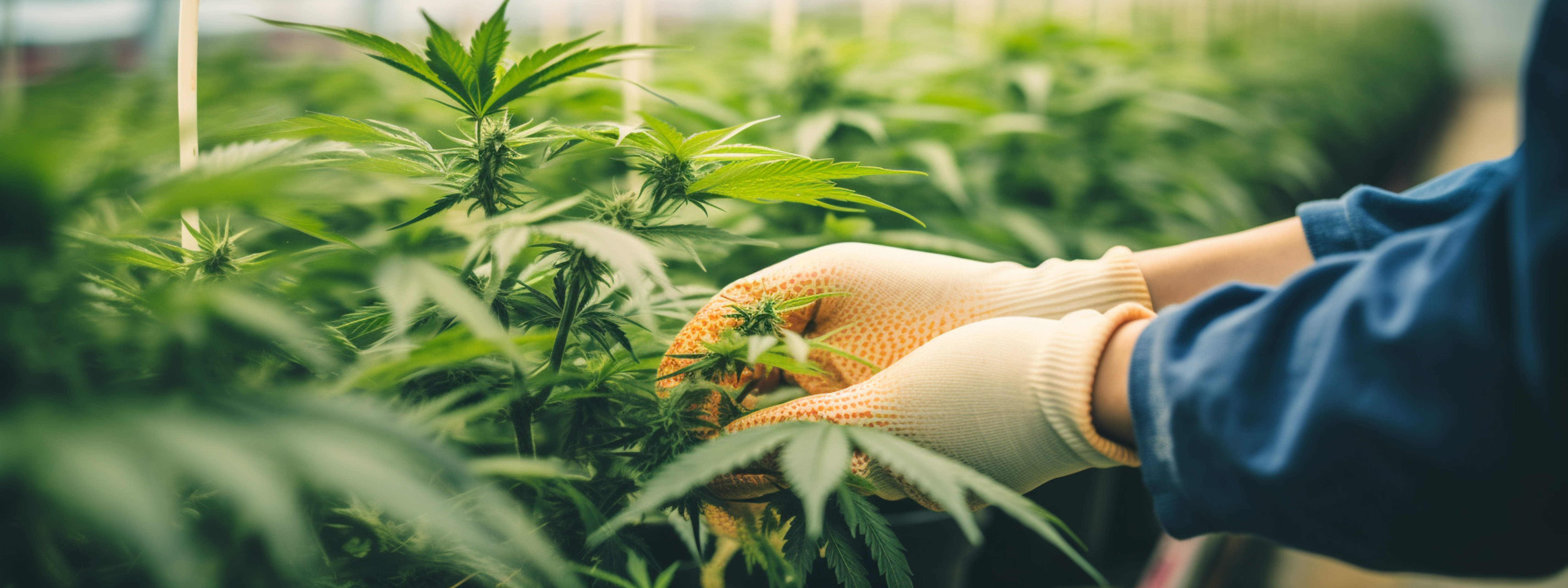 cannabis farm stock photo