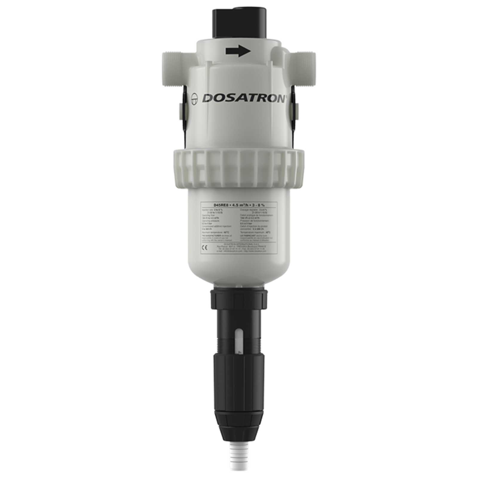 Dosatron model - D45RE8 PVDF