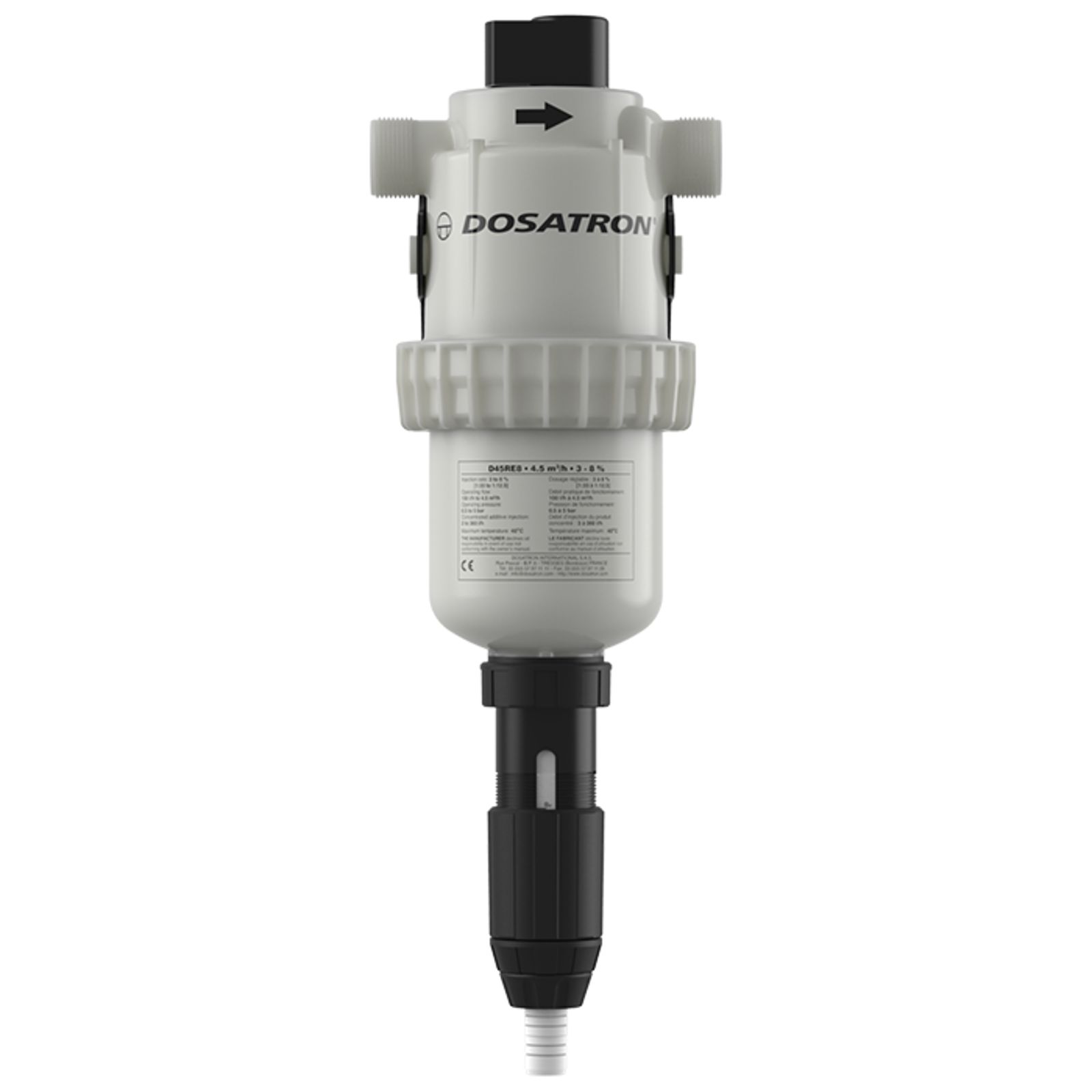 Dosatron model - D45RE8 PVDF