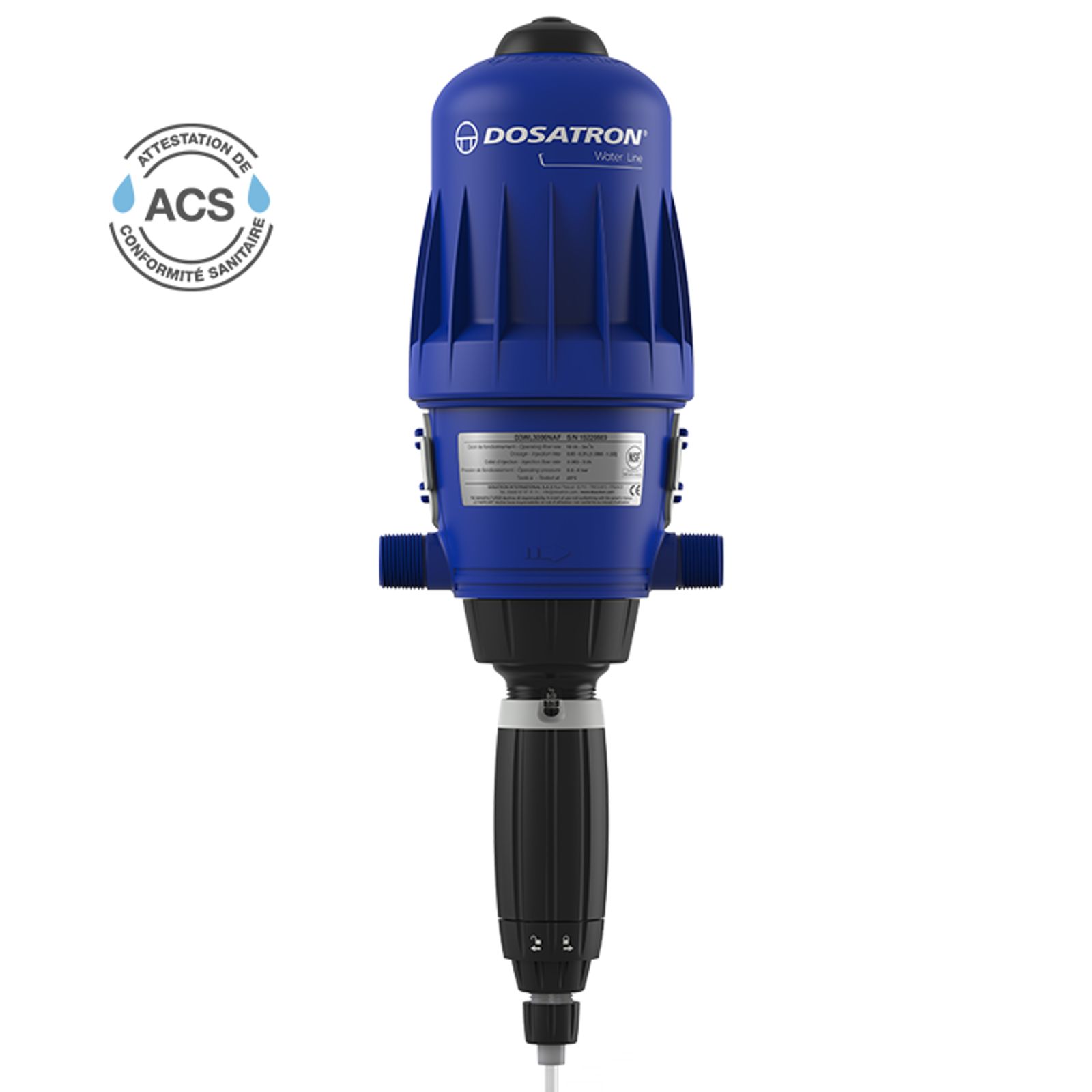 Dosatron certified chlorine dosing pump - D3WL3000N model