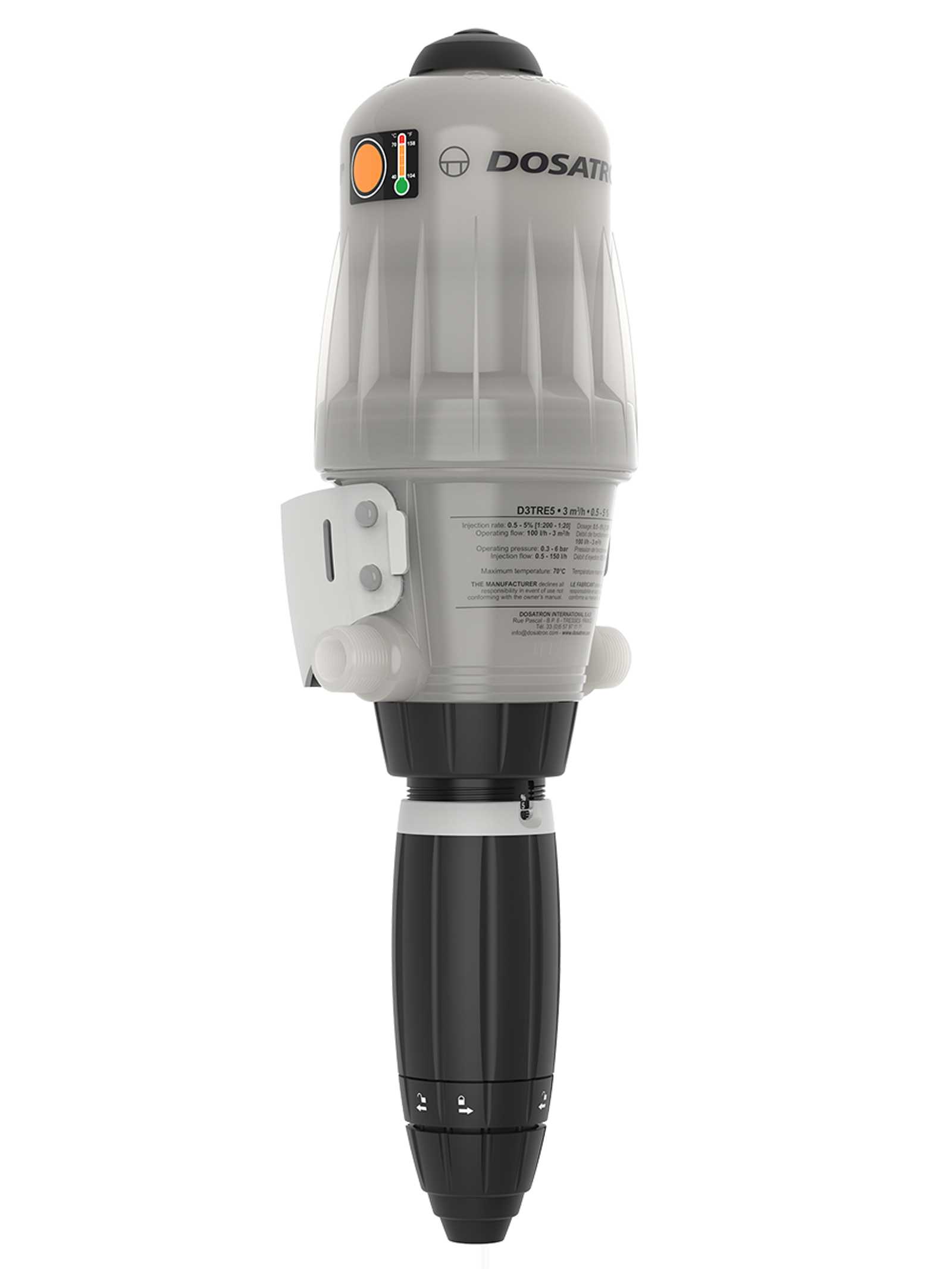 Dosatron D3TRE5 High temp dosing pump - left side