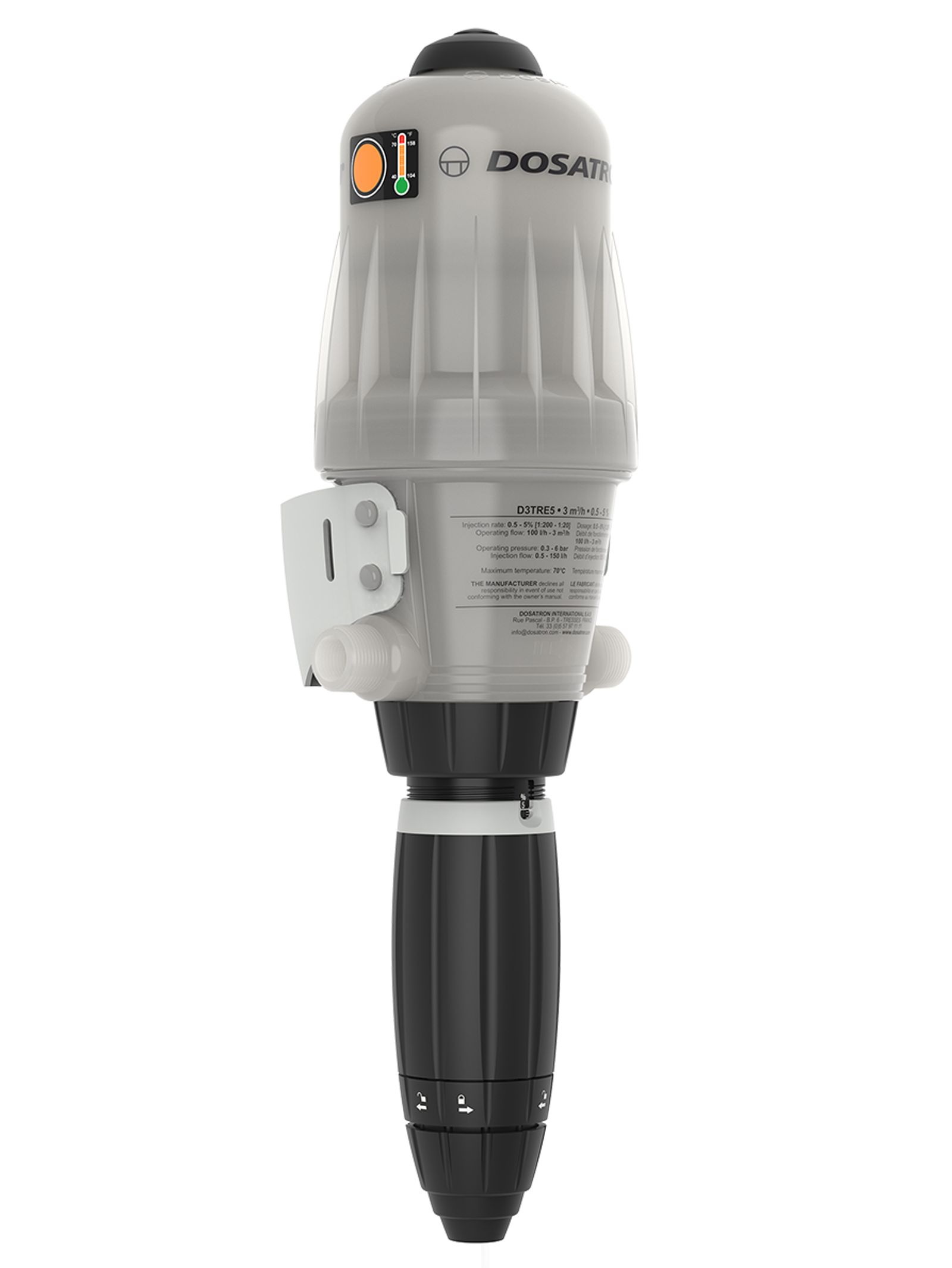Dosatron D3TRE5 High temp dosing pump - left side