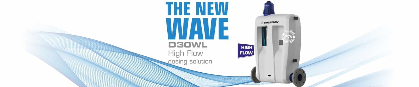 D30WL Chlorine dosing pumps banner