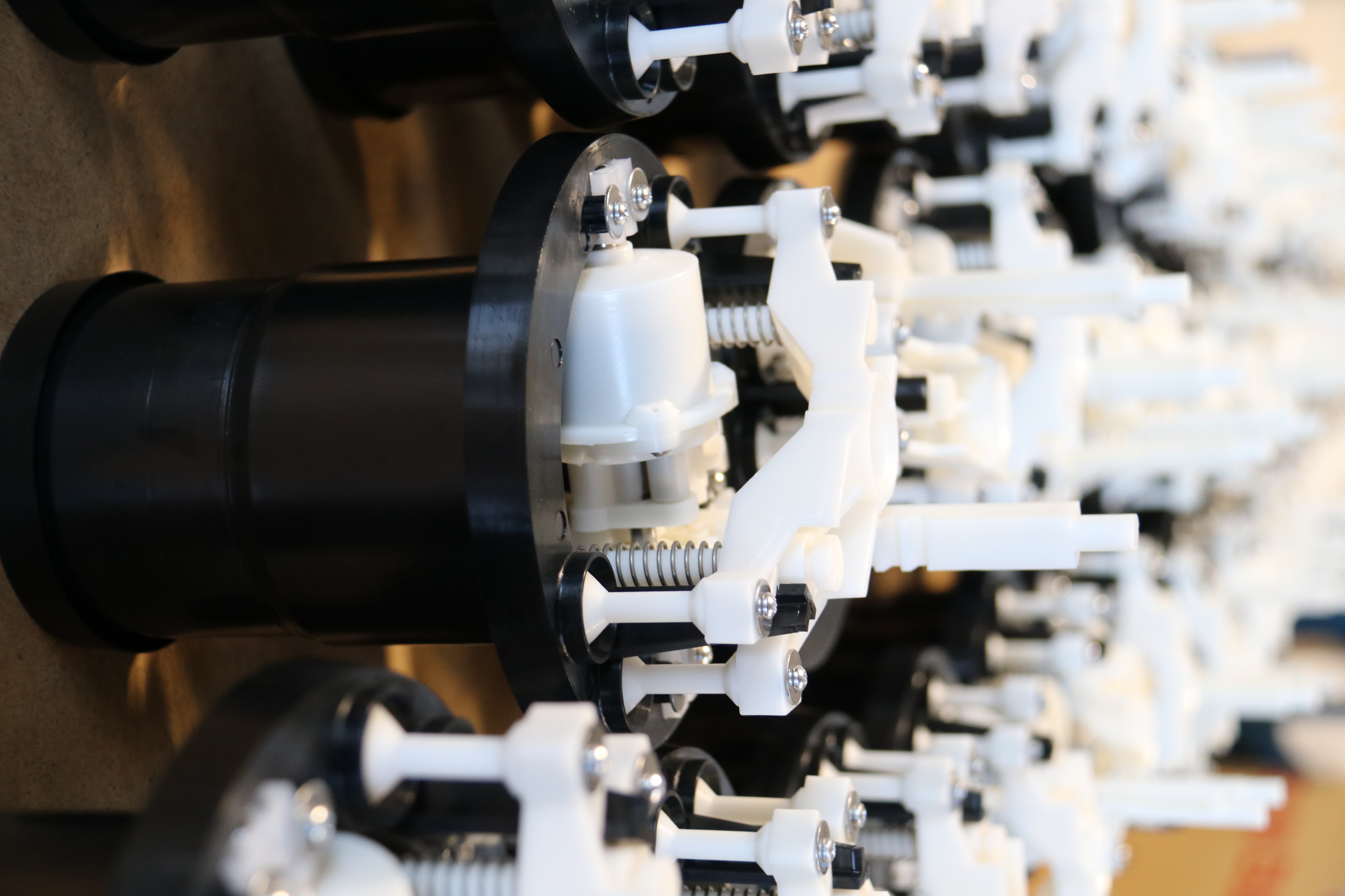 Dosatron pump inside