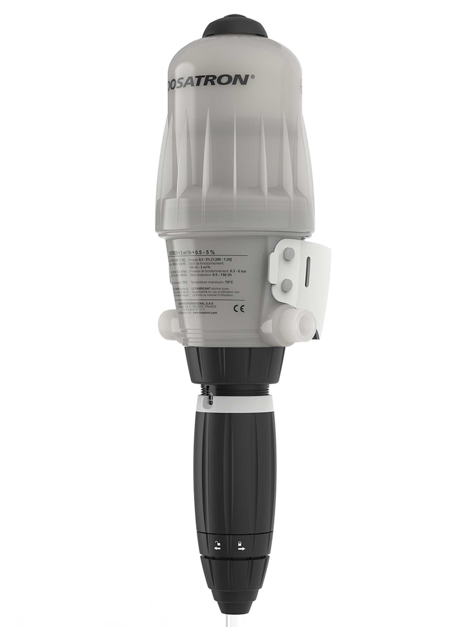Dosatron high temp dosing pump - D3TRE5 - right