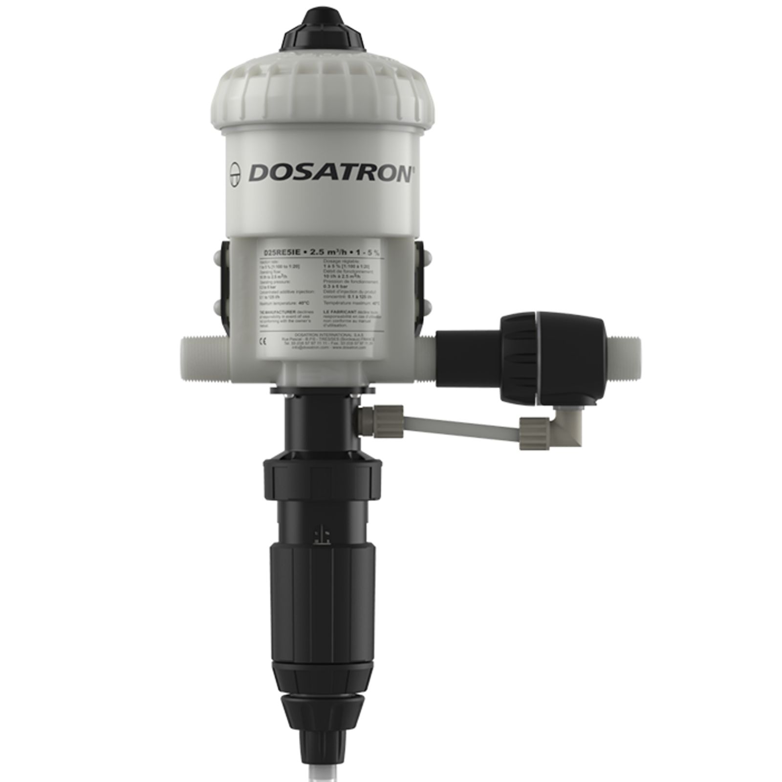 Dosatron expert dosing pump - D25RE5IEPVDF model