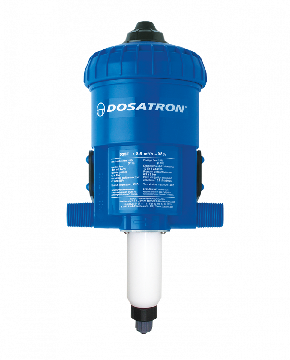 D25F Fixed Rate, Higher Flow Dosing | Dosatron